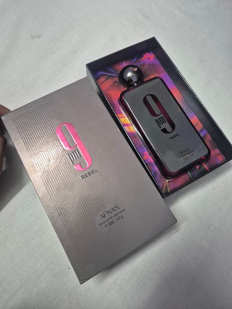 Afnan 9PM Rebel Eau de Parfum for Men - Customer Photo From Rehan Solkar