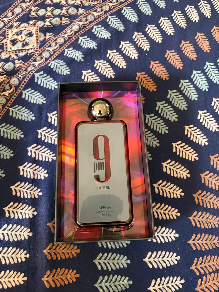 Afnan 9PM Rebel Eau de Parfum for Men - Customer Photo From Priyansh Vyas