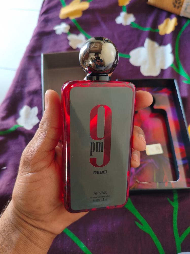 Afnan 9PM Rebel Eau de Parfum for Men - Customer Photo From Hasan