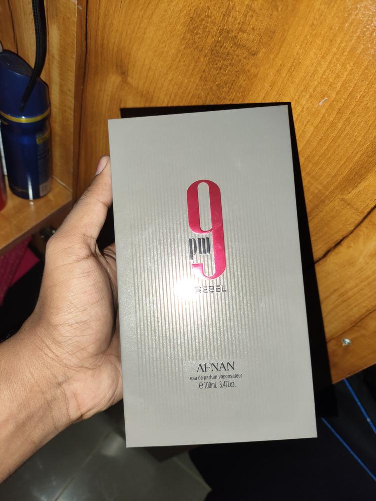 Afnan 9PM Rebel Eau de Parfum for Men - Customer Photo From Aditya Kumar 