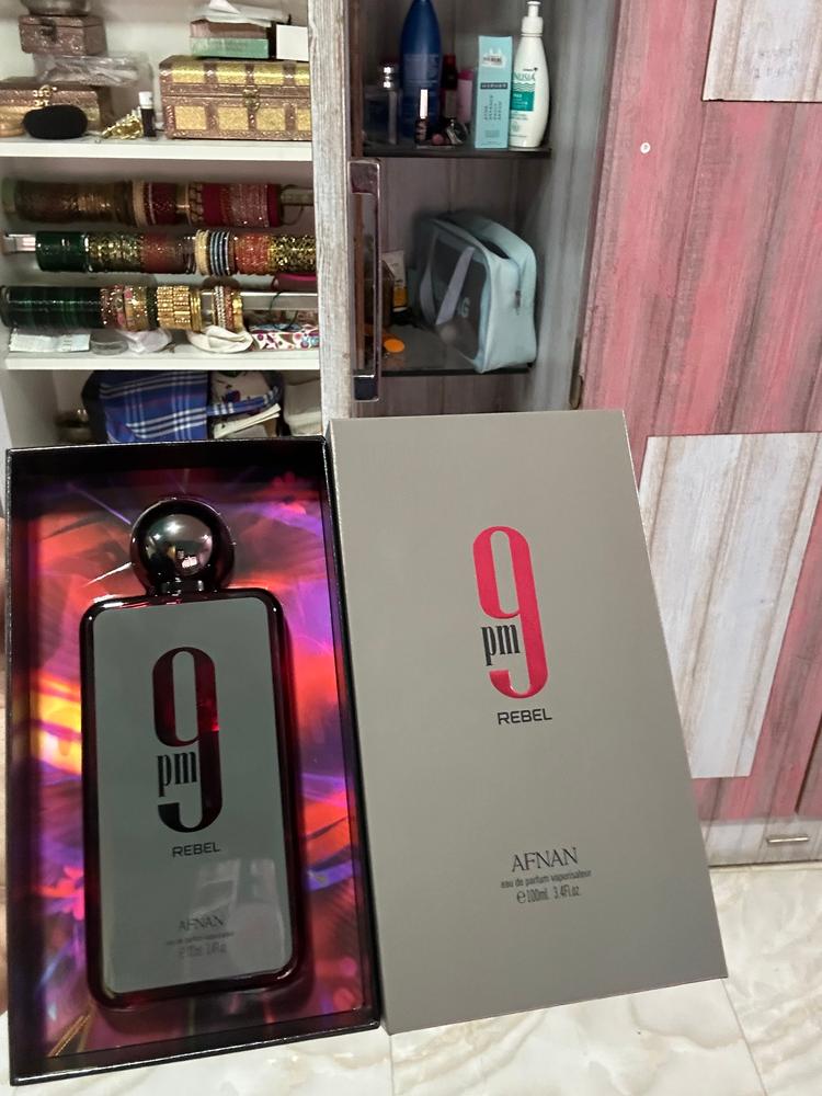 Afnan 9PM Rebel Eau de Parfum for Men - Customer Photo From Harshwardhan Khade