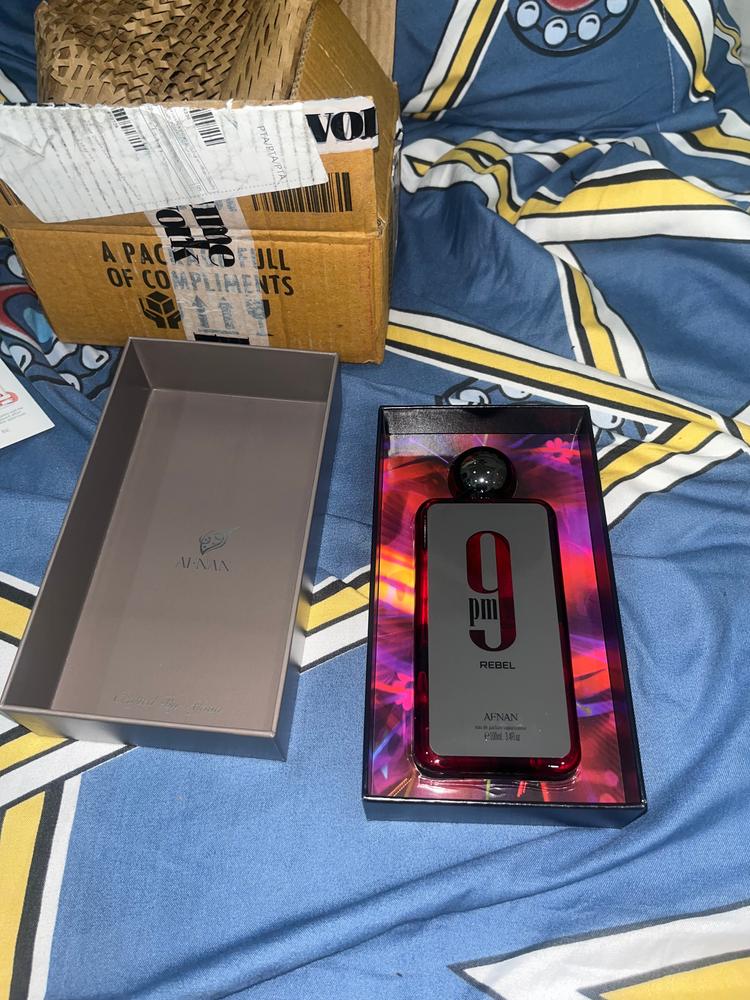 Afnan 9PM Rebel Eau de Parfum for Men - Customer Photo From Robbin Dhaliwal