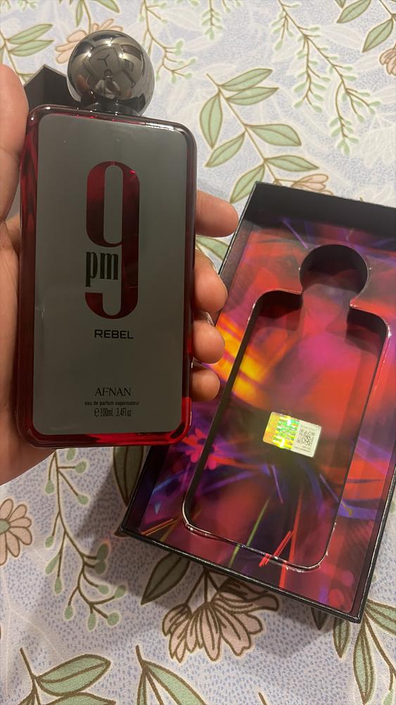 Afnan 9PM Rebel Eau de Parfum for Men - Customer Photo From Shivansh Gupta