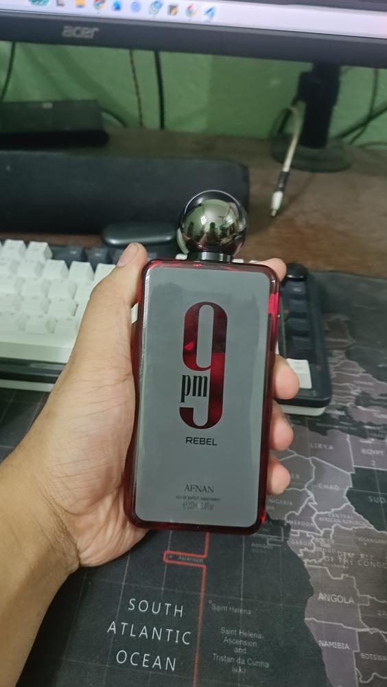 Afnan 9PM Rebel Eau de Parfum for Men - Customer Photo From Raktim Ranjit