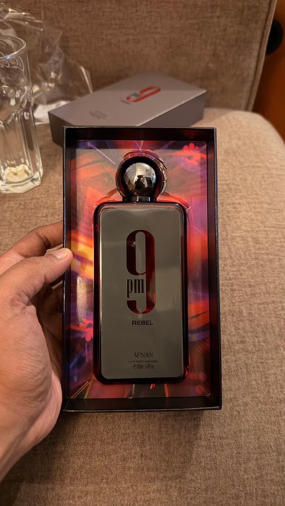 Afnan 9PM Rebel Eau de Parfum for Men - Customer Photo From Joshua M