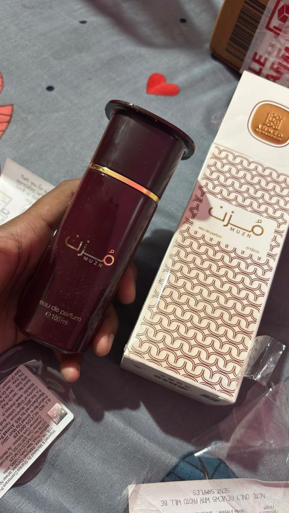 Ahmed Al Maghribi Muzn Eau de Parfum for Unisex - Customer Photo From Shaik Sufiyan