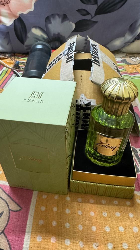 Ahmed Al Maghribi Zeleny Eau de Parfum for Men - Customer Photo From Darshan S