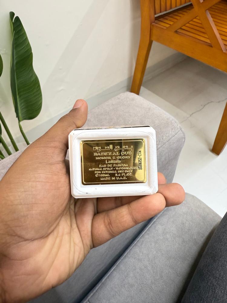 Lattafa Badee al Oud Honor & Glory Eau de Parfum for Men - Customer Photo From Shanoof Rehman