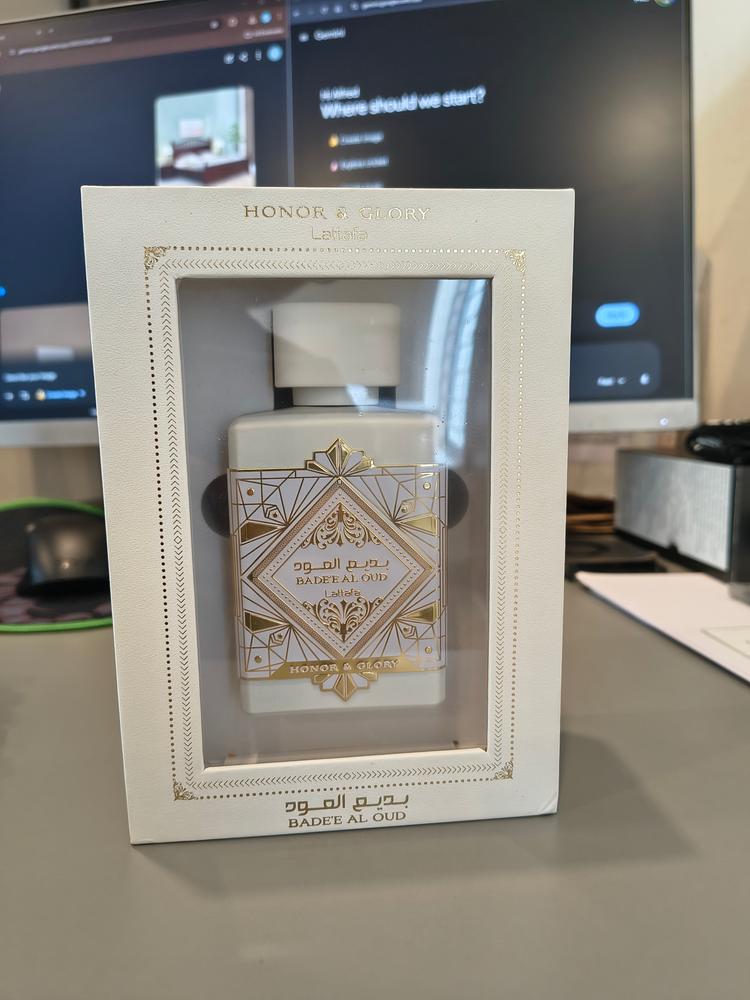 Lattafa Badee al Oud Honor & Glory Eau de Parfum for Men - Customer Photo From Alfred Rabha