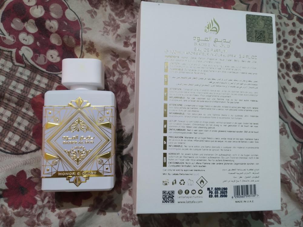 Lattafa Badee al Oud Honor & Glory Eau de Parfum for Men - Customer Photo From Kamal
