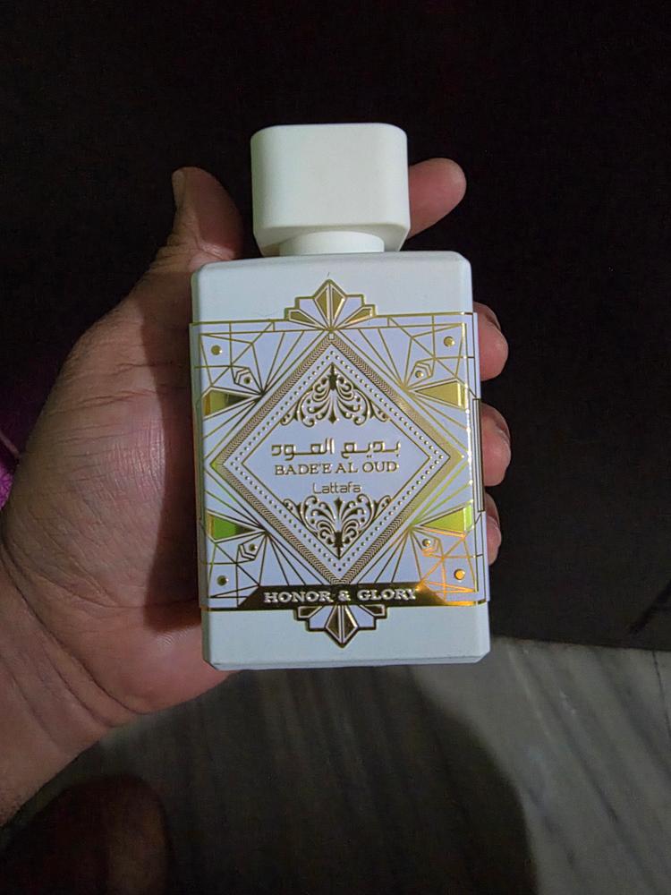 Lattafa Badee al Oud Honor & Glory Eau de Parfum for Men - Customer Photo From Abhishek Nandan