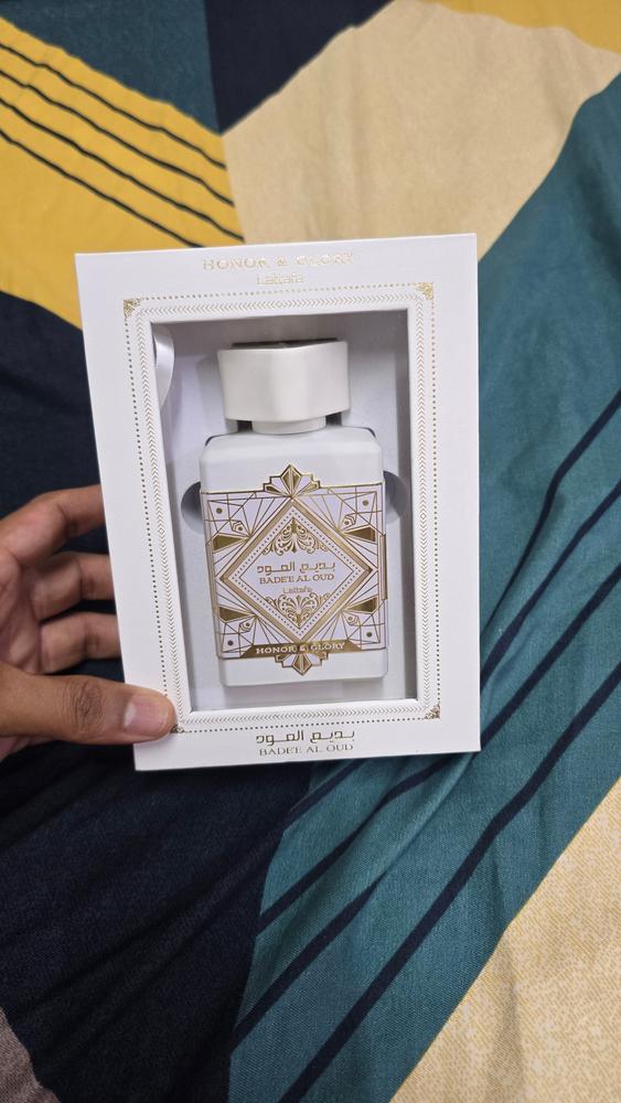 Lattafa Badee al Oud Honor & Glory Eau de Parfum for Men - Customer Photo From Varun