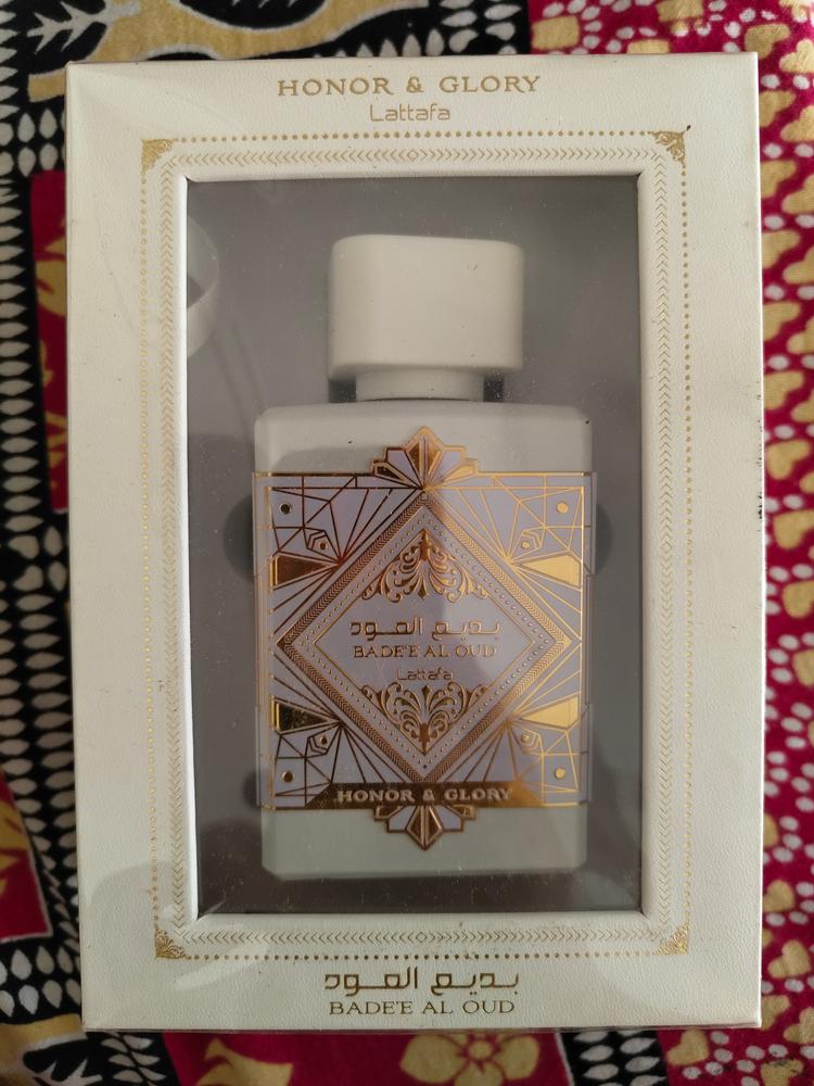 Lattafa Badee al Oud Honor & Glory Eau de Parfum for Men - Customer Photo From Vinod Nair