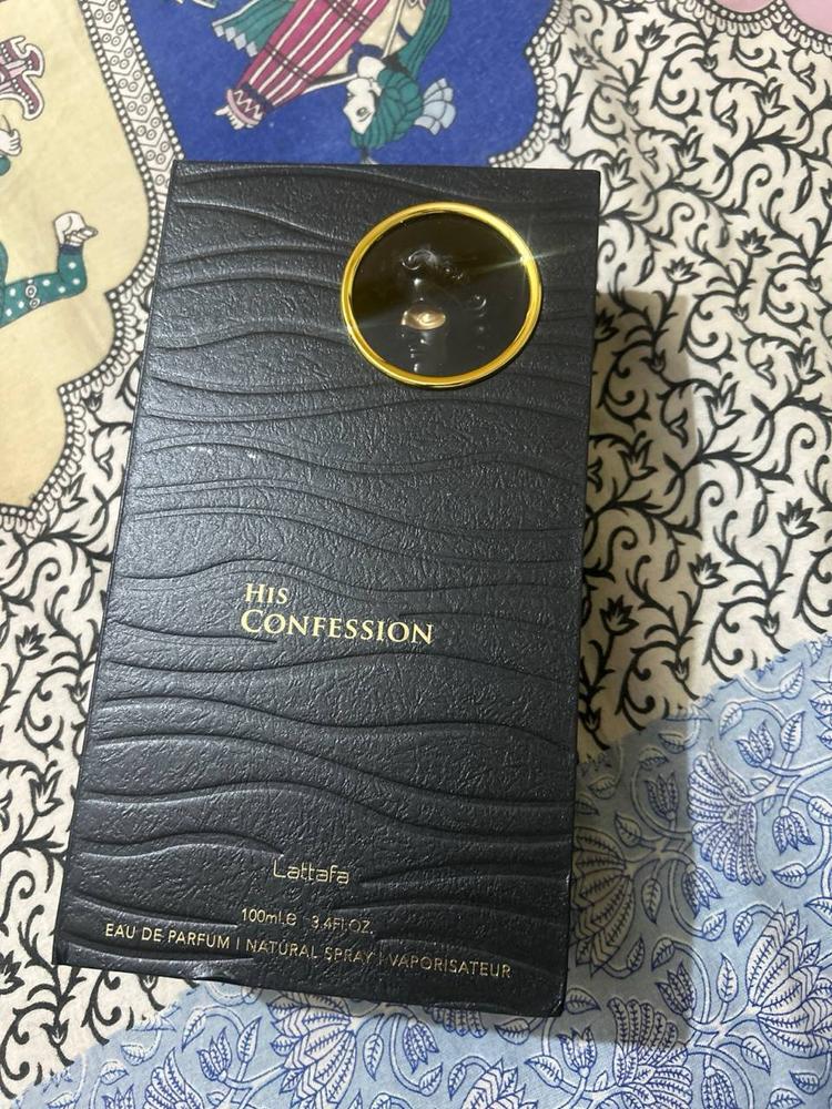 Lattafa His Confession Eau de Parfum for Men - Customer Photo From Riya jain