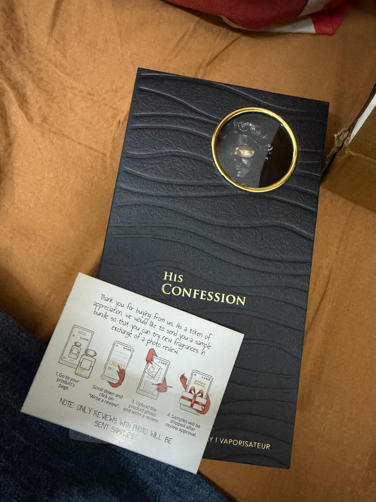 Lattafa His Confession Eau de Parfum for Men - Customer Photo From Nisarg Patel