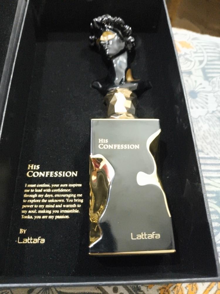 Lattafa His Confession Eau de Parfum for Men - Customer Photo From Raaz