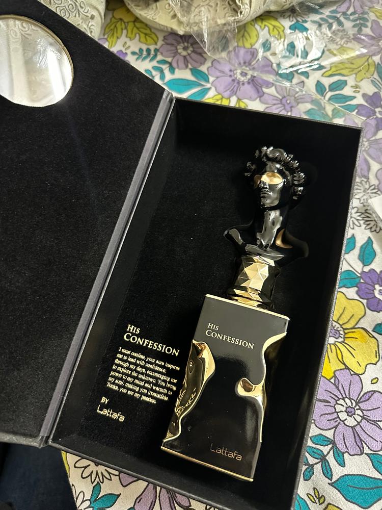Lattafa His Confession Eau de Parfum for Men - Customer Photo From Mahek Patel