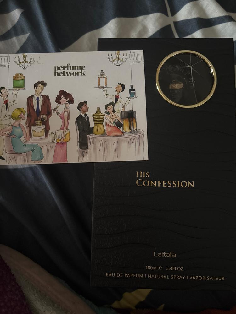 Lattafa His Confession Eau de Parfum for Men - Customer Photo From Naman