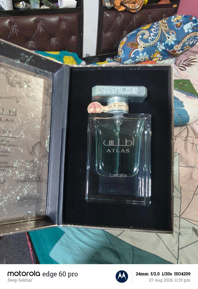 Lattafa Atlas Eau de Parfum for Men - Customer Photo From Deep Sekhar Das Thakur