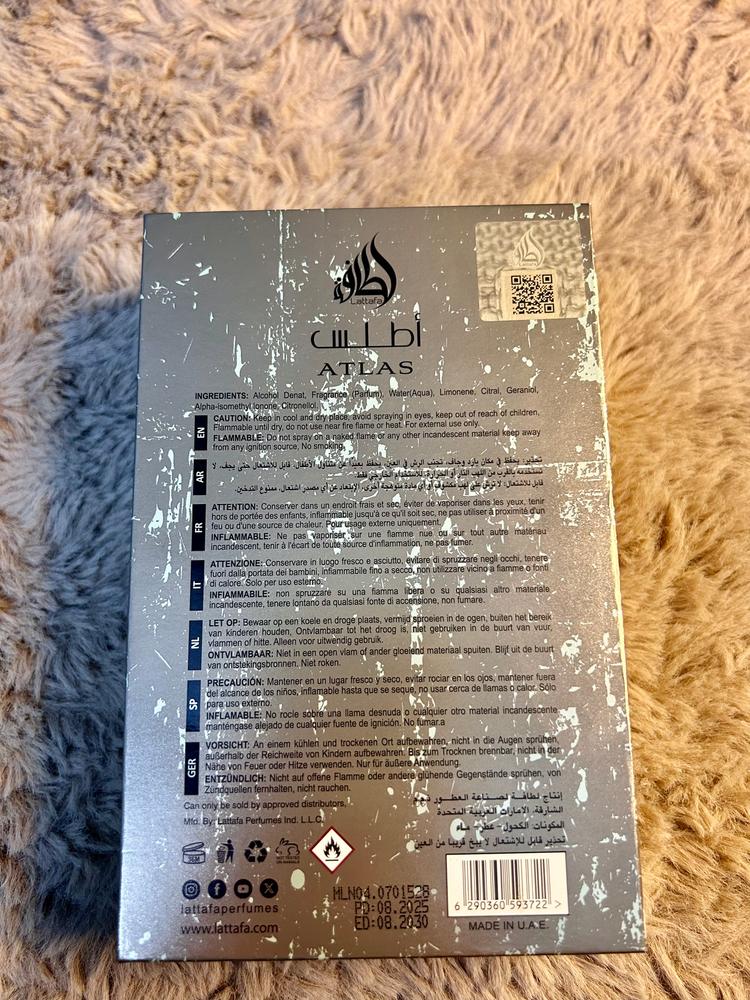 Lattafa Atlas Eau de Parfum for Men - Customer Photo From Anjali