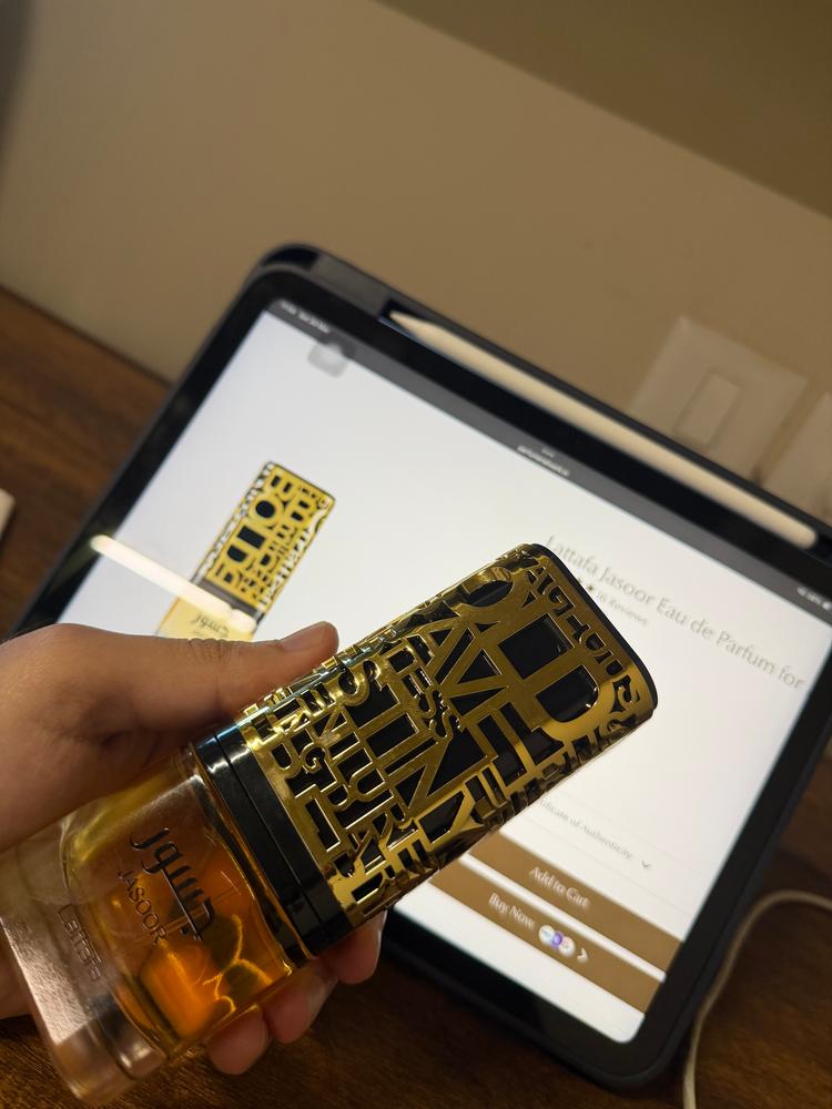 Lattafa Jasoor Eau de Parfum for Men - Customer Photo From Saksham