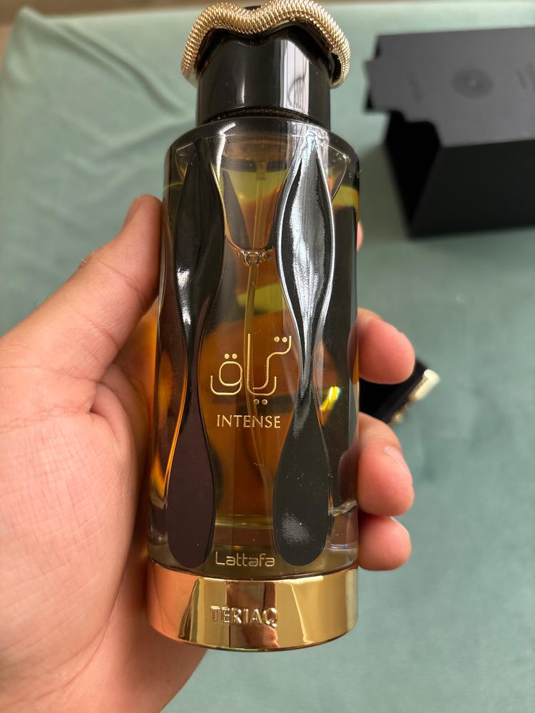 Lattafa Teriaq Intense Eau de Parfum for Men - Customer Photo From Dhruv Jariwala