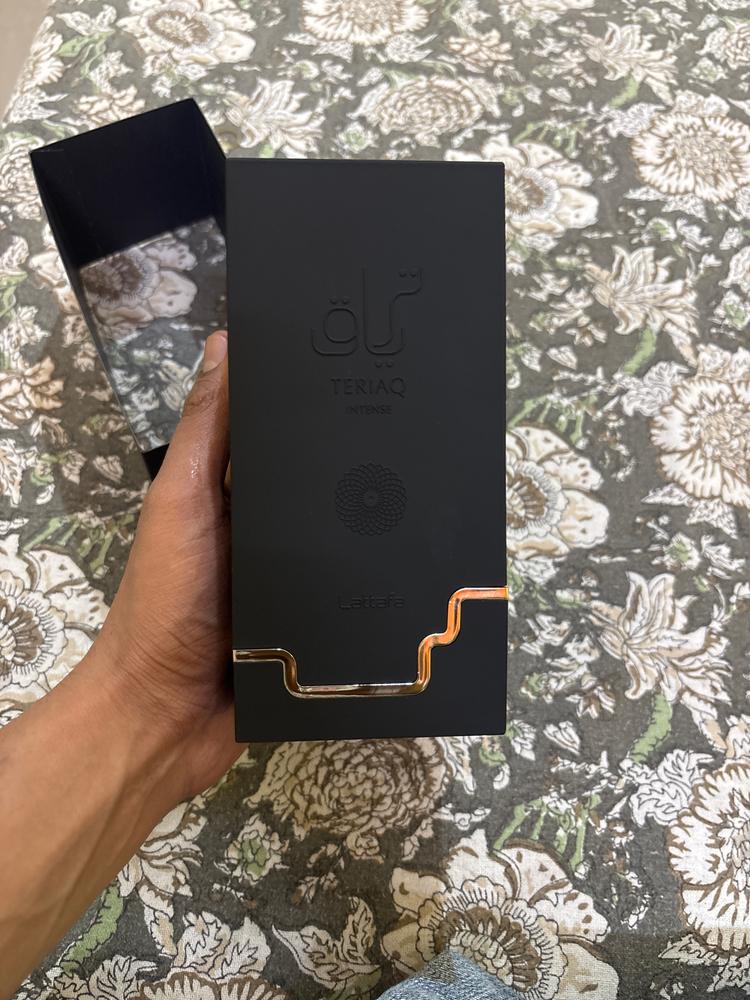 Lattafa Teriaq Intense Eau de Parfum for Men - Customer Photo From Shaan mohammad