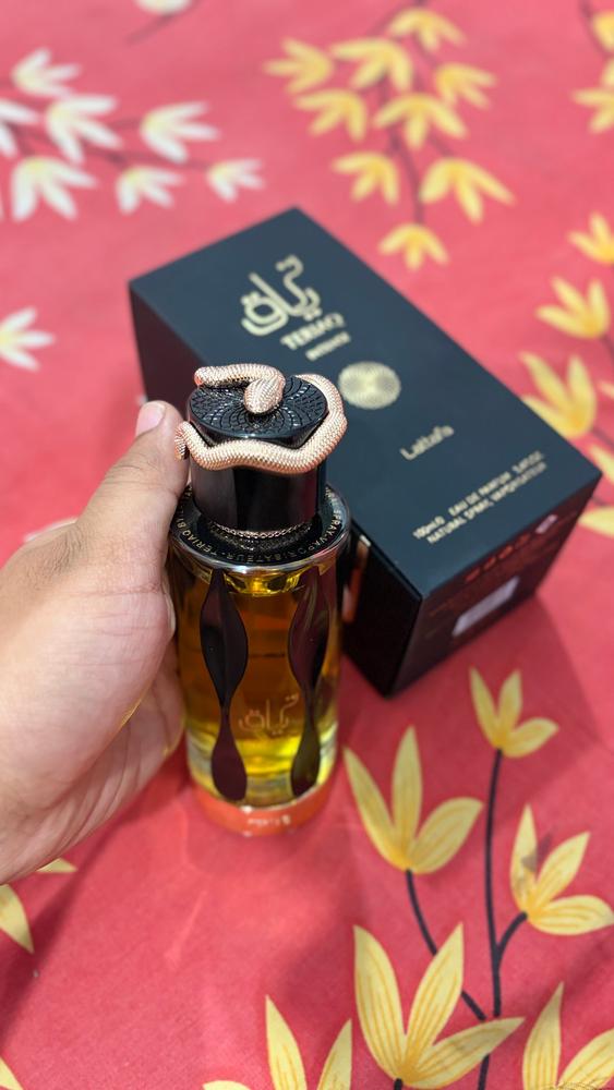 Lattafa Teriaq Intense Eau de Parfum for Men - Customer Photo From Kumar Gaurav