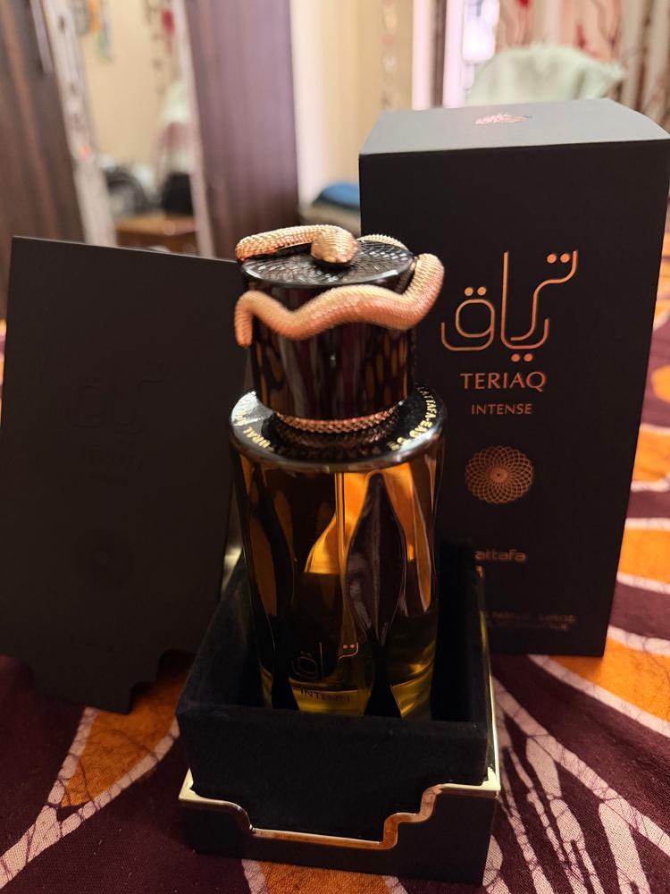 Lattafa Teriaq Intense Eau de Parfum for Men - Customer Photo From Poulomi Dasbairagi