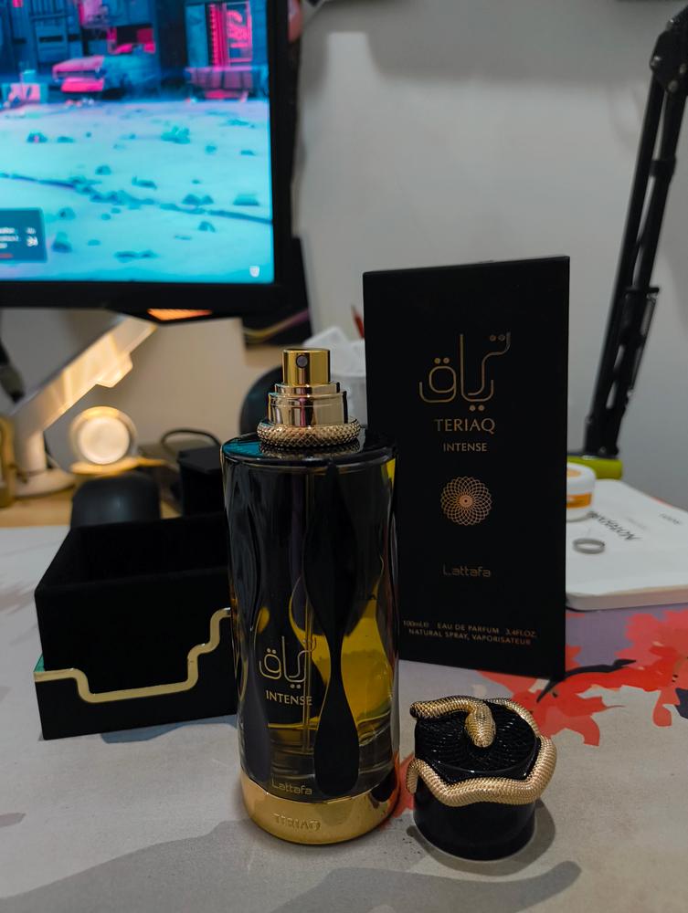 Lattafa Teriaq Intense Eau de Parfum for Men - Customer Photo From Anubhav Deb