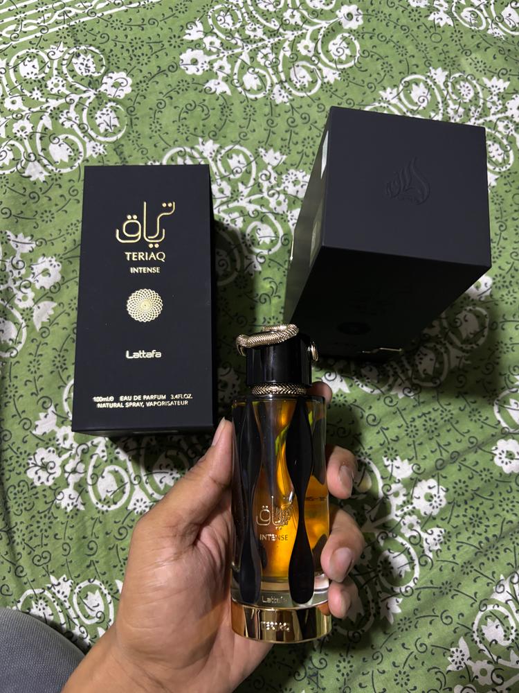 Lattafa Teriaq Intense Eau de Parfum for Men - Customer Photo From Kapil Paliwal