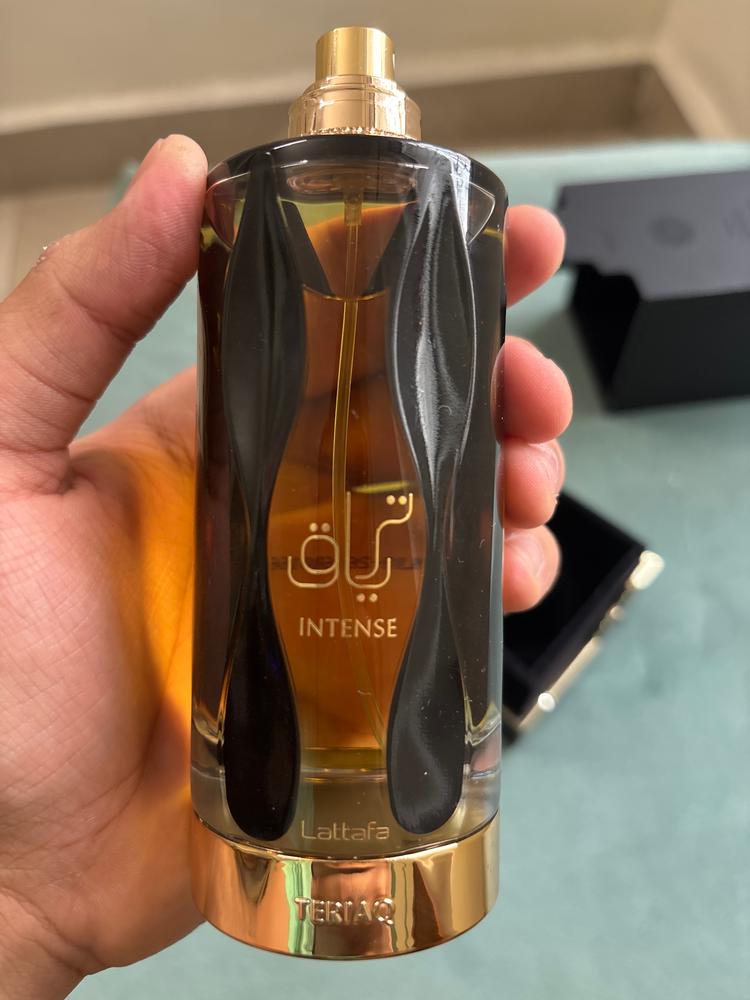 Lattafa Teriaq Intense Eau de Parfum for Men - Customer Photo From Dhruv Jariwala