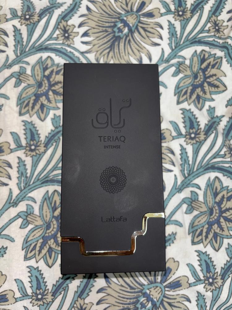 Lattafa Teriaq Intense Eau de Parfum for Men - Customer Photo From Adarsh