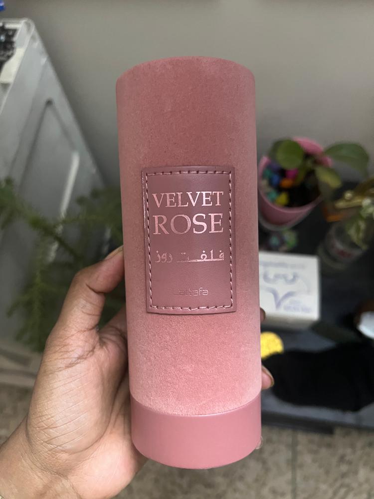 Lattafa Velvet Rose Eau de Parfum for Women - Customer Photo From Chelsia