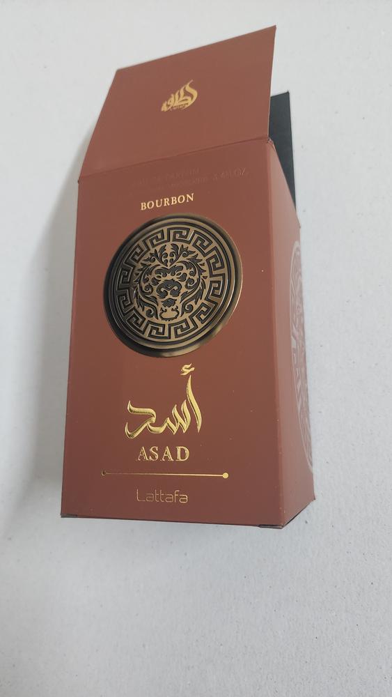 Lattafa Asad Bourbon Eau de Parfum for Men - Customer Photo From khalid kevar
