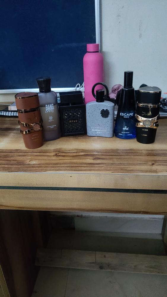 Lattafa Asad Bourbon Eau de Parfum for Men - Customer Photo From Shaurya Choudhary