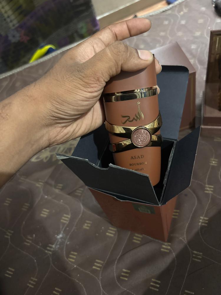 Lattafa Asad Bourbon Eau de Parfum for Men - Customer Photo From Aniket Patel