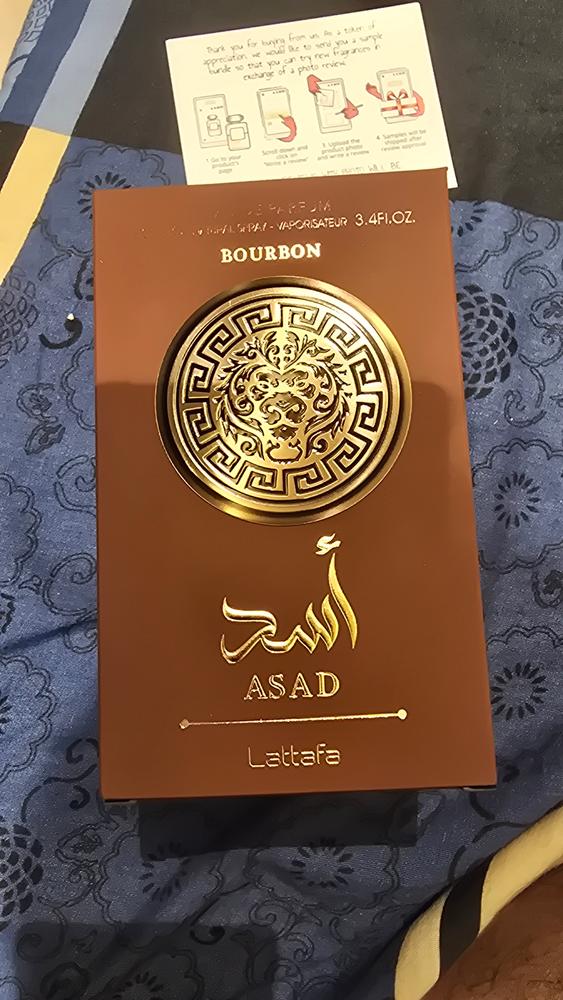 Lattafa Asad Bourbon Eau de Parfum for Men - Customer Photo From B Shetty