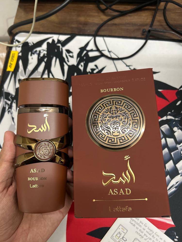 Lattafa Asad Bourbon Eau de Parfum for Men - Customer Photo From Dhruv Agarwal