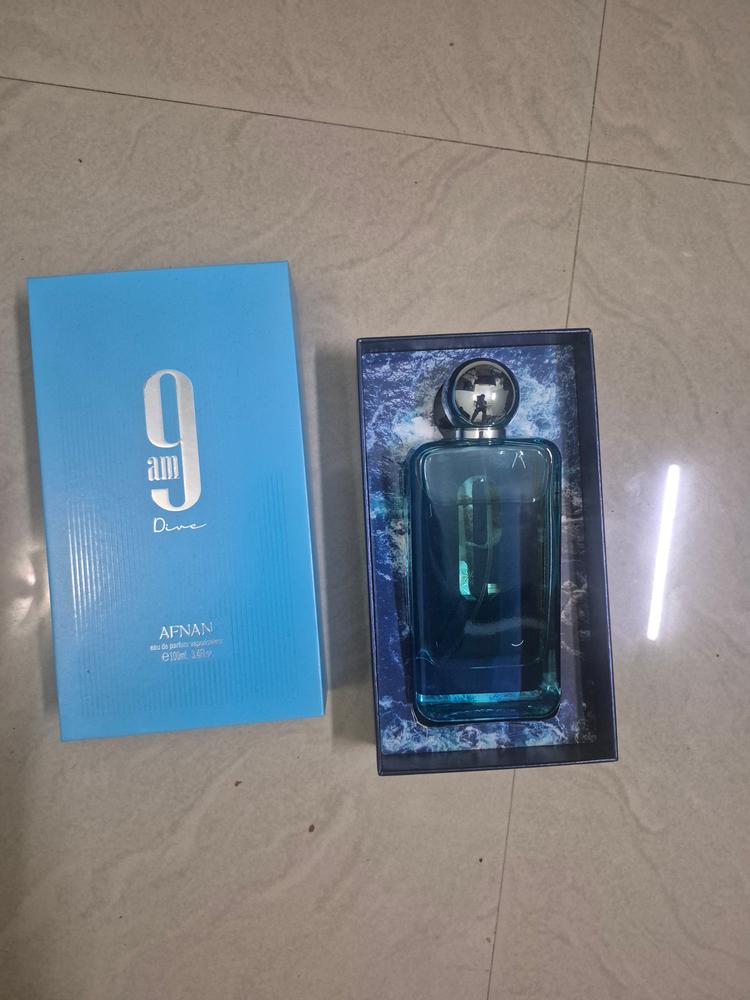 Afnan 9 AM Dive Eau de Parfum for Men - Customer Photo From parthiban c