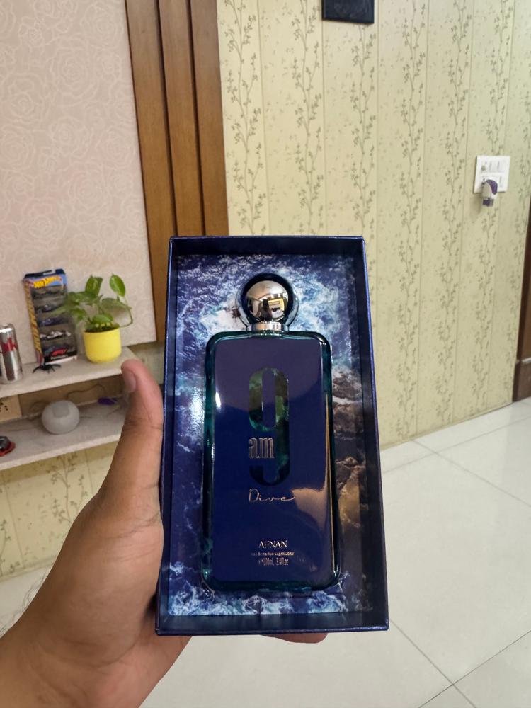 Afnan 9 AM Dive Eau de Parfum for Men - Customer Photo From Kaustubh Agrawal