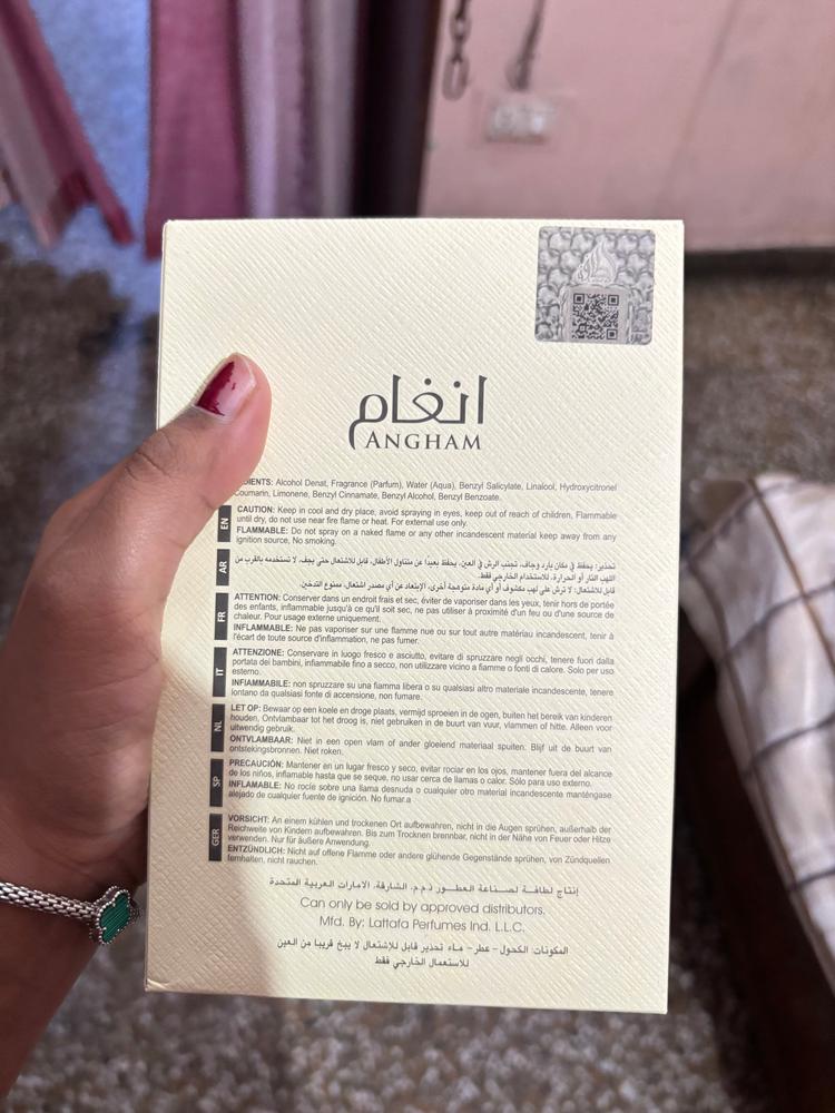 Lattafa Angham Eau de Parfum for Women - Customer Photo From Pragati Goel