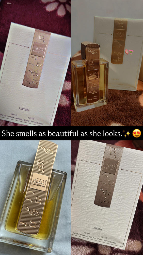 Lattafa Angham Eau de Parfum for Women - Customer Photo From SATAKSHI KAITH