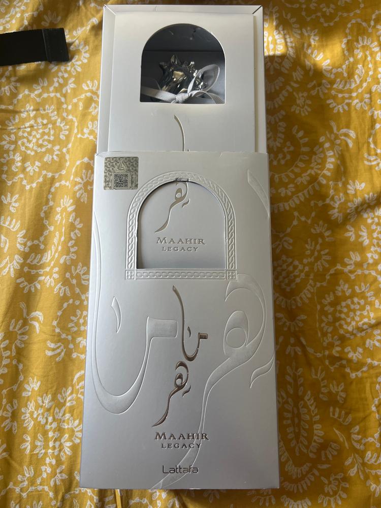 Lattafa Maahir Legacy Eau de Parfum for Men - Customer Photo From Kaustuv Maharana
