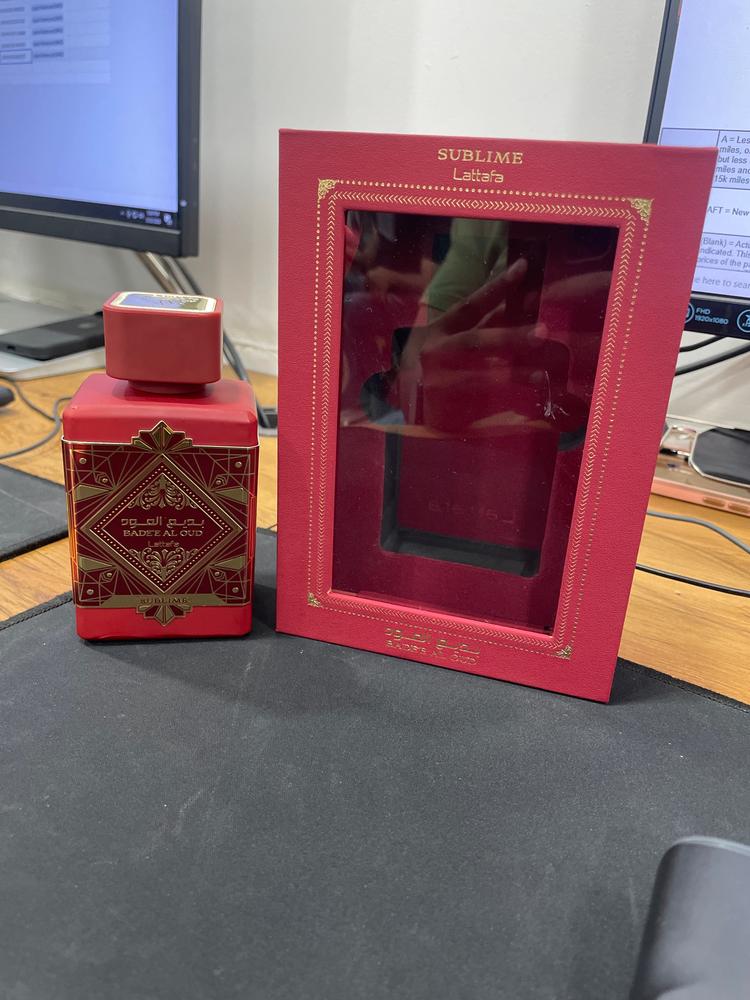 Lattafa Badee Al Oud Sublime Eau de Parfum for Unisex - Customer Photo From Muneeb ansari