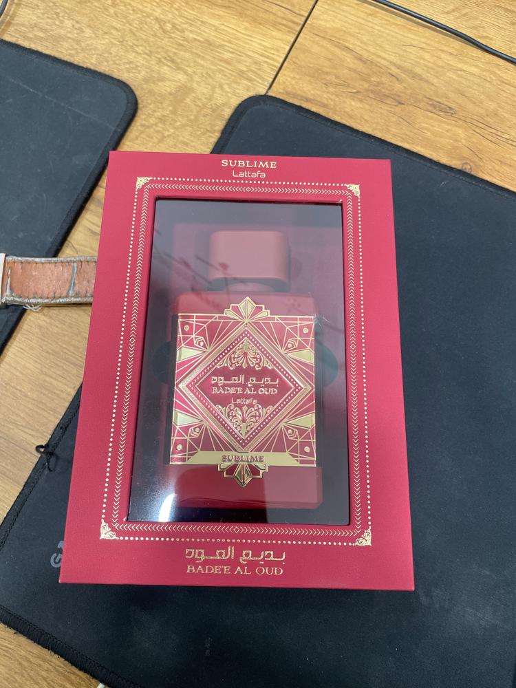 Lattafa Badee Al Oud Sublime Eau de Parfum for Unisex - Customer Photo From Muneeb ansari