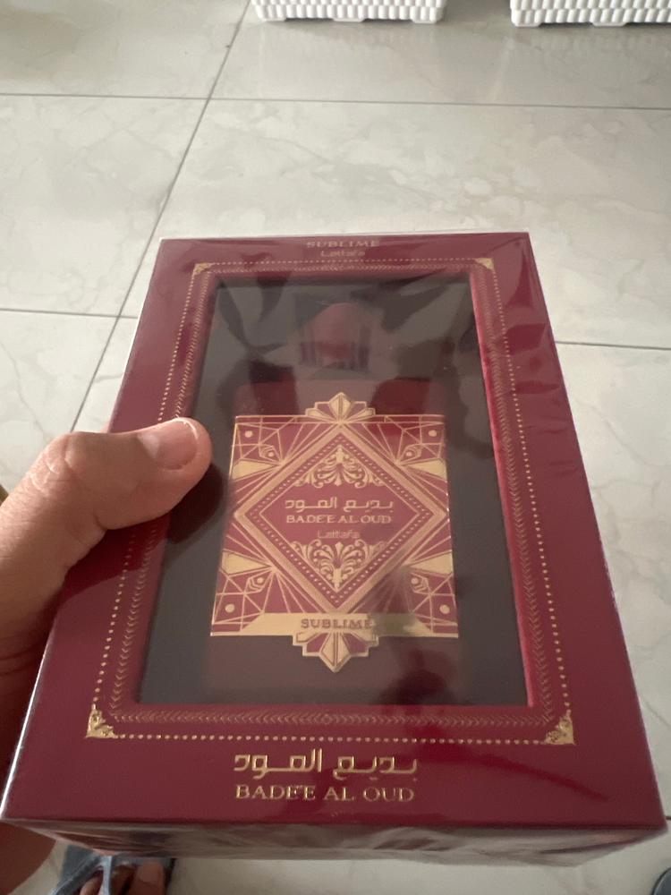 Lattafa Badee Al Oud Sublime Eau de Parfum for Unisex - Customer Photo From Karan