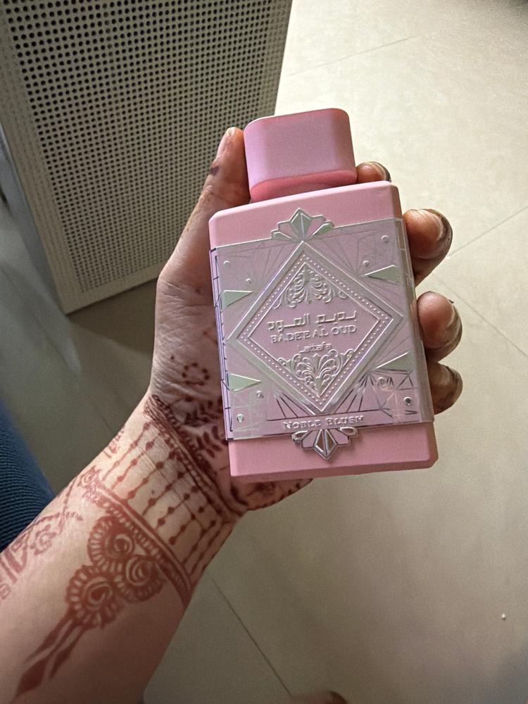 Lattafa Badee al Oud Noble Blush Eau de Parfum for Unisex - Customer Photo From Sumayya