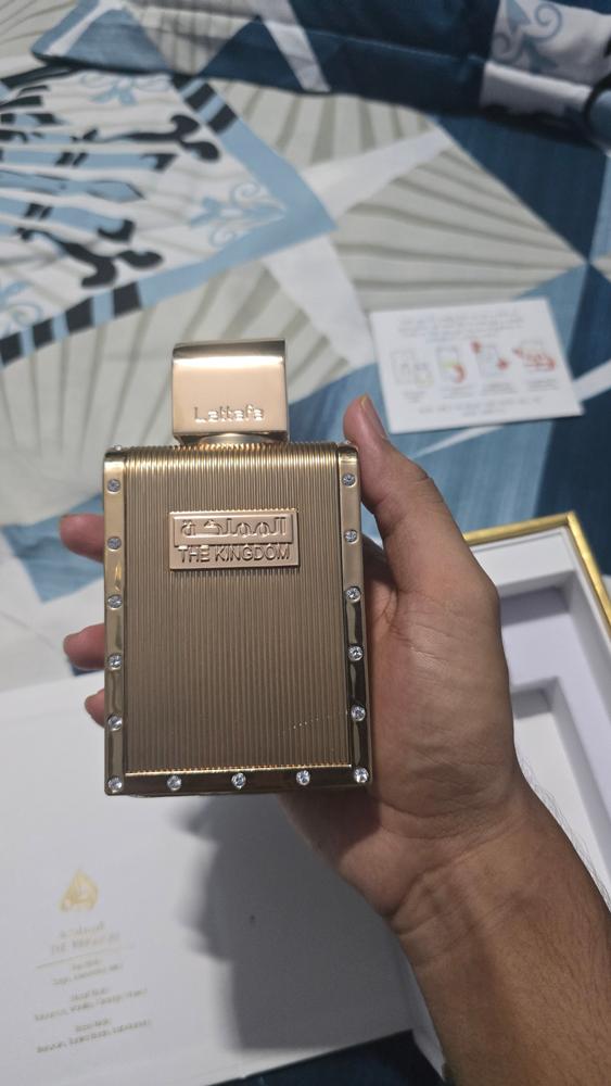 Lattafa The Kingdom for Him Eau de Parfum for Men - Customer Photo From Shamveel Khateeb