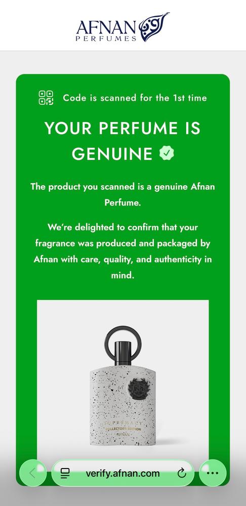 Afnan Supremacy Collector